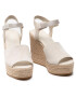 Calvin Klein Jeans Espadrilky Wedge Sandal Ankle Clip Su YW0YW00571 Béžová - Pepit.sk