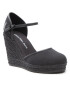 Calvin Klein Jeans Espadrilky Wedge Sandal Close Toe Co YW0YW00569 Čierna - Pepit.sk