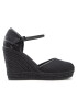 Calvin Klein Jeans Espadrilky Wedge Sandal Close Toe Co YW0YW00569 Čierna - Pepit.sk