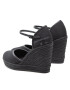 Calvin Klein Jeans Espadrilky Wedge Sandal Close Toe Co YW0YW00569 Čierna - Pepit.sk