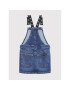 Calvin Klein Jeans Každodenné šaty Denim Dungaree IG0IG01205 Tmavomodrá Regular Fit - Pepit.sk