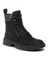 Calvin Klein Jeans Outdoorová obuv Chunky Laceup Boot W/Zip YM0YM00465BDS Čierna - Pepit.sk