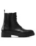 Calvin Klein Jeans Outdoorová obuv Combat Mid Laceup Boot W Zip YM0YM00262 Čierna - Pepit.sk