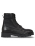 Calvin Klein Jeans Outdoorová obuv Combat Mid Laceup Wl Lth YM0YM00847 Čierna - Pepit.sk