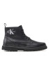 Calvin Klein Jeans Outdoorová obuv Lug Mid Laceup Boot YM0YM00543 Čierna - Pepit.sk