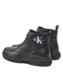 Calvin Klein Jeans Outdoorová obuv Lug Mid Laceup Boot YM0YM00543 Čierna - Pepit.sk