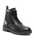 Calvin Klein Jeans Outdoorová obuv Military Boot Mix Material YM0YM00409 Čierna - Pepit.sk