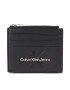 Calvin Klein Jeans Puzdro na kreditné karty Sculpted Cardcase 6Cc Mono K60K608399 Čierna - Pepit.sk