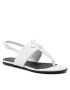 Calvin Klein Jeans Sandále Flat Sandal Hw Lth 2 YW0YW00544 Biela - Pepit.sk