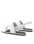 Calvin Klein Jeans Sandále Flat Sandal Hw Lth 2 YW0YW00544 Biela - Pepit.sk