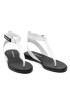 Calvin Klein Jeans Sandále Flat Sandal Toe YW0YW00545 Biela - Pepit.sk