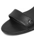 Calvin Klein Jeans Sandále Heel Sandal Strap Lth YW0YW00554 Čierna - Pepit.sk