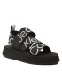 Calvin Klein Jeans Sandále Prefersato Sandal Webb YW0YW01071 Čierna - Pepit.sk