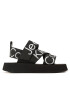 Calvin Klein Jeans Sandále Prefersato Sandal Webb YW0YW01071 Čierna - Pepit.sk