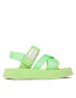 Calvin Klein Jeans Sandále Prefresato Sandal Badge YW0YW00967 Zelená - Pepit.sk