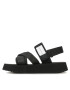 Calvin Klein Jeans Sandále Prefresato Sandal Bagde YW0YW00967 Čierna - Pepit.sk