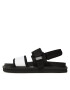 Calvin Klein Jeans Sandále Sandal Doublebar Hardware YM0YM00643 Čierna - Pepit.sk