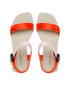 Calvin Klein Jeans Sandále Wedge Block Sandal Satin/Hw YW0YW00980 Oranžová - Pepit.sk