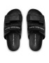 Calvin Klein Jeans Šľapky Comfort Sandal 1 YW0YW00597 Čierna - Pepit.sk