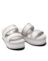 Calvin Klein Jeans Šľapky Flatform Sandal Twostraps YW0YW00561 Biela - Pepit.sk