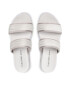 Calvin Klein Jeans Šľapky Flatform Sandal Twostraps YW0YW00561 Biela - Pepit.sk