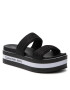 Calvin Klein Jeans Šľapky Flatform Sandal Twostraps YW0YW00561 Čierna - Pepit.sk