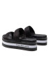 Calvin Klein Jeans Šľapky Flatform Sandal Twostraps YW0YW00561 Čierna - Pepit.sk