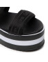 Calvin Klein Jeans Šľapky Flatform Sandal Twostraps YW0YW00561 Čierna - Pepit.sk