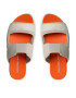 Calvin Klein Jeans Šľapky Flatform Sandal Webb YW0YW01074 Écru - Pepit.sk