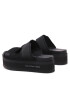 Calvin Klein Jeans Šľapky Flatporm Sandal Webb YW0YW01074 Čierna - Pepit.sk