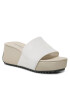 Calvin Klein Jeans Šľapky Wedge Block Sandal Su Con YW0YW01015 Biela - Pepit.sk