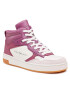 Calvin Klein Jeans Sneakersy Basket Cupsole Mid Lth Mono YW0YW00877 Fialová - Pepit.sk