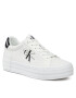 Calvin Klein Jeans Sneakersy Bold Vulc Flatf Low Lace Lth Ml YW0YW01294 Čierna - Pepit.sk