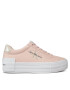 Calvin Klein Jeans Sneakersy Bold Vulc Flatf Low Lace Lth Ml YW0YW01294 Ružová - Pepit.sk