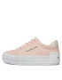 Calvin Klein Jeans Sneakersy Bold Vulc Flatf Low Lace Lth Ml YW0YW01294 Ružová - Pepit.sk