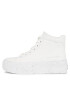 Calvin Klein Jeans Sneakersy Bold Vulc Flatf Mid Laceup Wn YW0YW01230 Biela - Pepit.sk