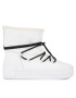 Calvin Klein Jeans Sneakersy Bold Vulc Flatf Snow Boot Wn YW0YW01181 Biela - Pepit.sk