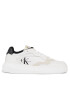 Calvin Klein Jeans Sneakersy Chunky Cupsole Coui Lth Mix YW0YW01171 Biela - Pepit.sk