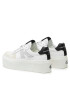 Calvin Klein Jeans Sneakersy Cupsole Flatform Mix Lth Wn YW0YW01227 Biela - Pepit.sk