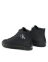 Calvin Klein Jeans Sneakersy Ess Vulcanized Laceup Mid Ny YW0YW00757 Čierna - Pepit.sk