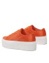 Calvin Klein Jeans Sneakersy Flatform + Cupsole Satin YW0YW00917 Oranžová - Pepit.sk