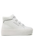 Calvin Klein Jeans Sneakersy Flatform Mid Branded Laces YW0YW00869 Biela - Pepit.sk