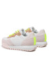 Calvin Klein Jeans Sneakersy Toothy Runner Fluo Contrast YW0YW00935 Biela - Pepit.sk