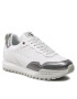 Calvin Klein Jeans Sneakersy Toothy Runner Laceup Lth Met YW0YW00789 Biela - Pepit.sk