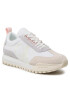 Calvin Klein Jeans Sneakersy Toothy Runner Laceup Mix Pearl YW0YW01100 Biela - Pepit.sk