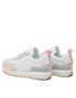 Calvin Klein Jeans Sneakersy Toothy Runner Laceup Mix Pearl YW0YW01100 Biela - Pepit.sk