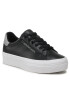 Calvin Klein Jeans Sneakersy Vulc Flatform Laceup Ny Refl Wn YW0YW01220 Čierna - Pepit.sk