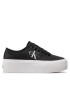 Calvin Klein Jeans Tenisky Cupsole Flatform Laceup Low Txt YW0YW00766 Čierna - Pepit.sk