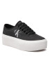 Calvin Klein Jeans Tenisky Cupsole Flatform Laceup Low Txt YW0YW00766 Čierna - Pepit.sk