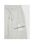 Calvin Klein Jeans Teplákové nohavice IB0IB01186 Sivá Relaxed Fit - Pepit.sk